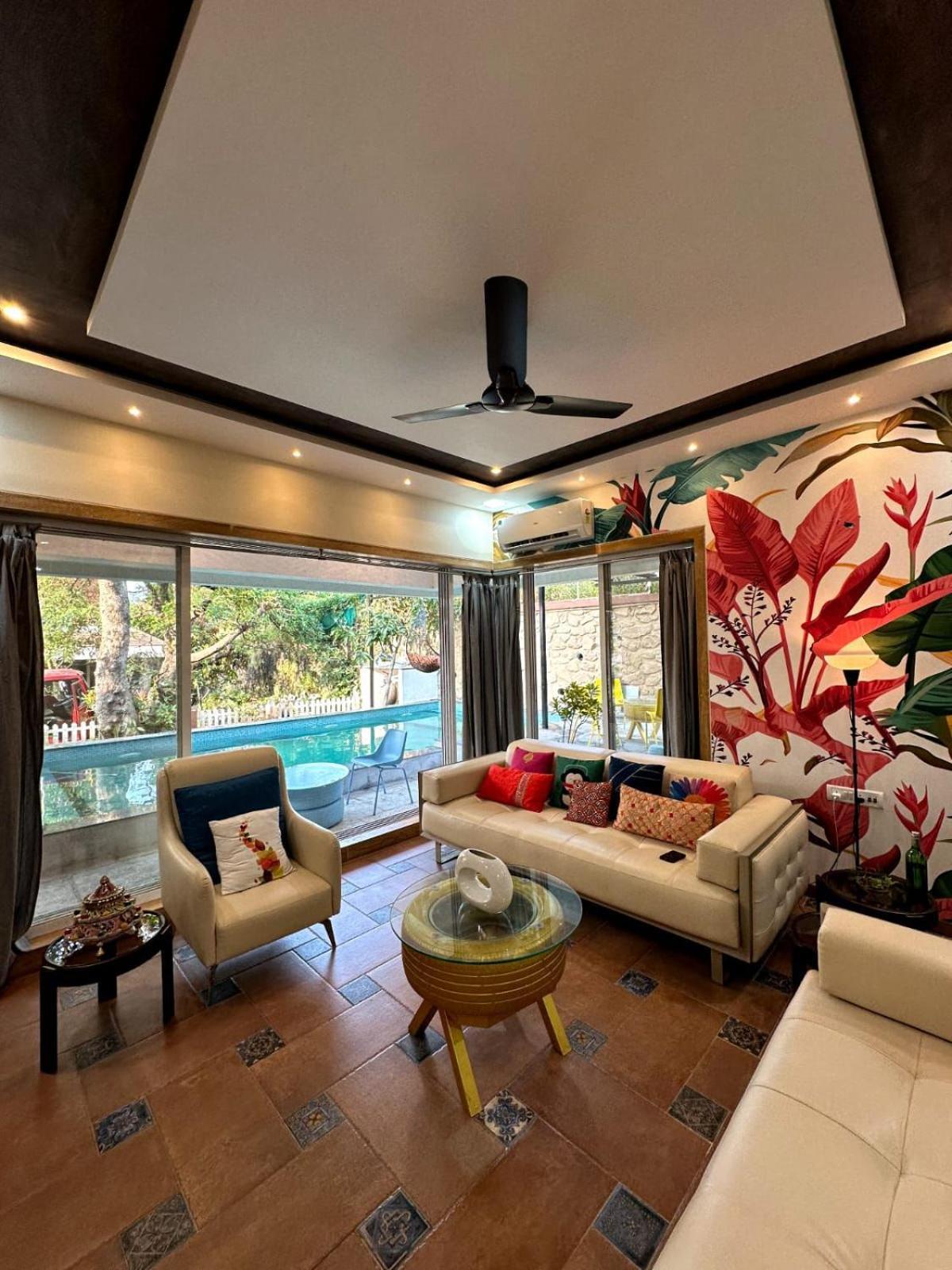 Tropical Villa II 4 Bhk II Lonavala II 1 Mountain View II 2 Private Pool II 3 Big Terrace Exterior foto